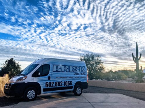 Brisk Air Service Van